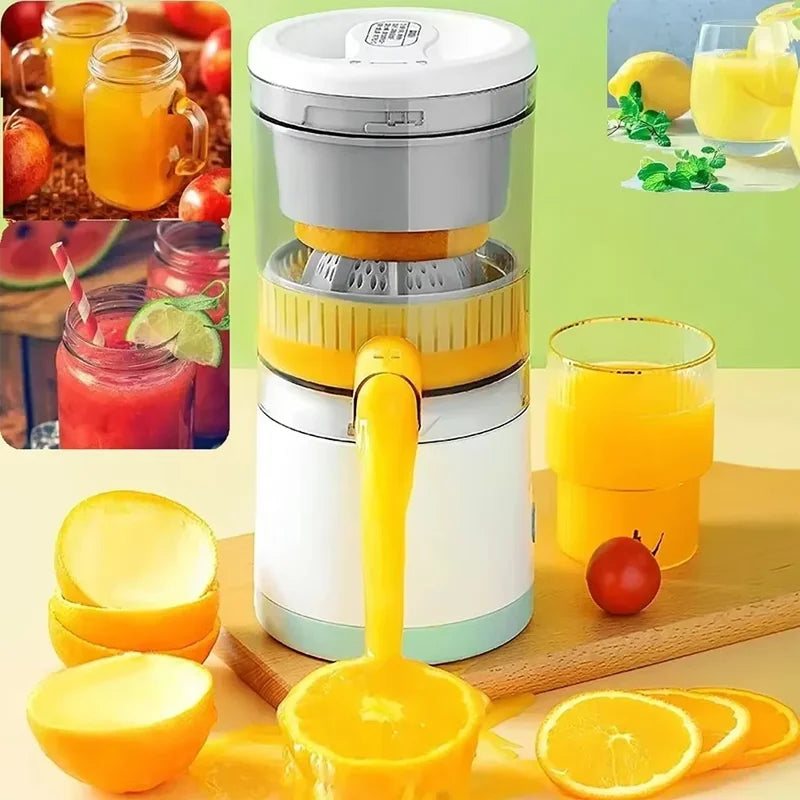 Espremedor Elétrico de Frutas Automático Recarregável